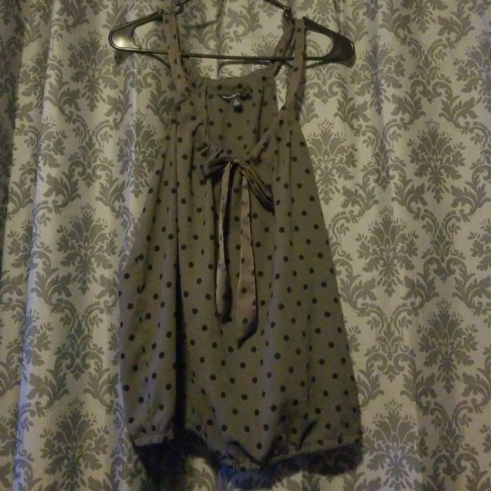 Polka-dot Blouse
